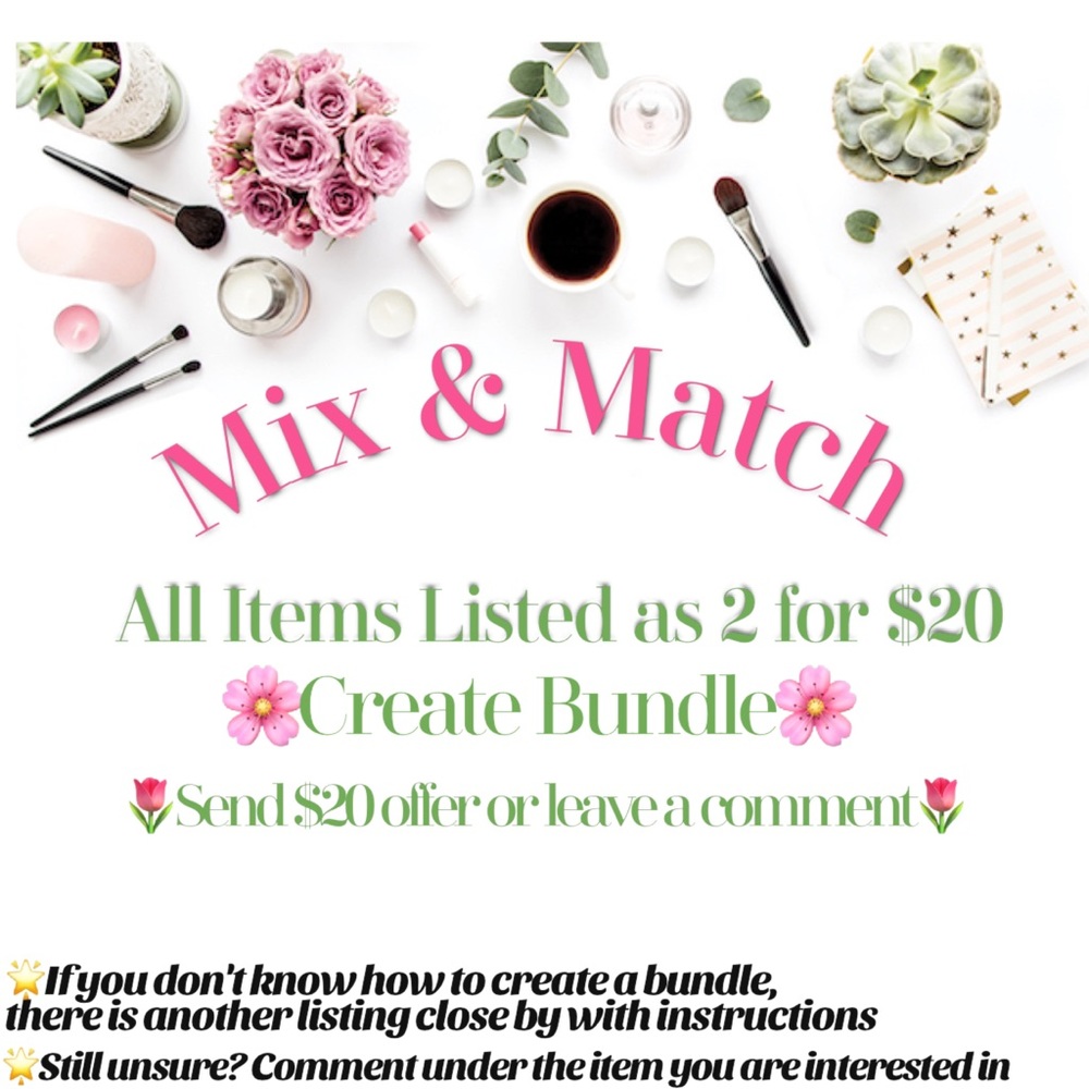 Mix and Match 2/$20